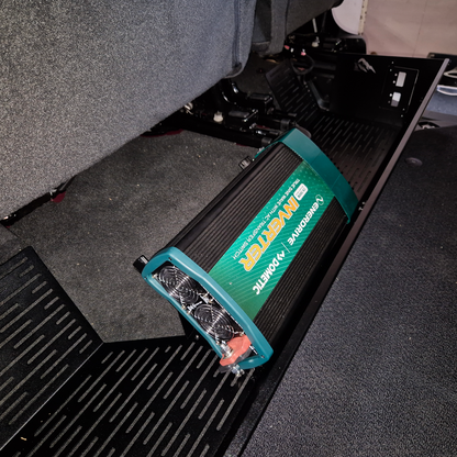 RAM DT 1500 Rear Under‑Seat Storage – Power System Mount & Heavy‑Duty Storage