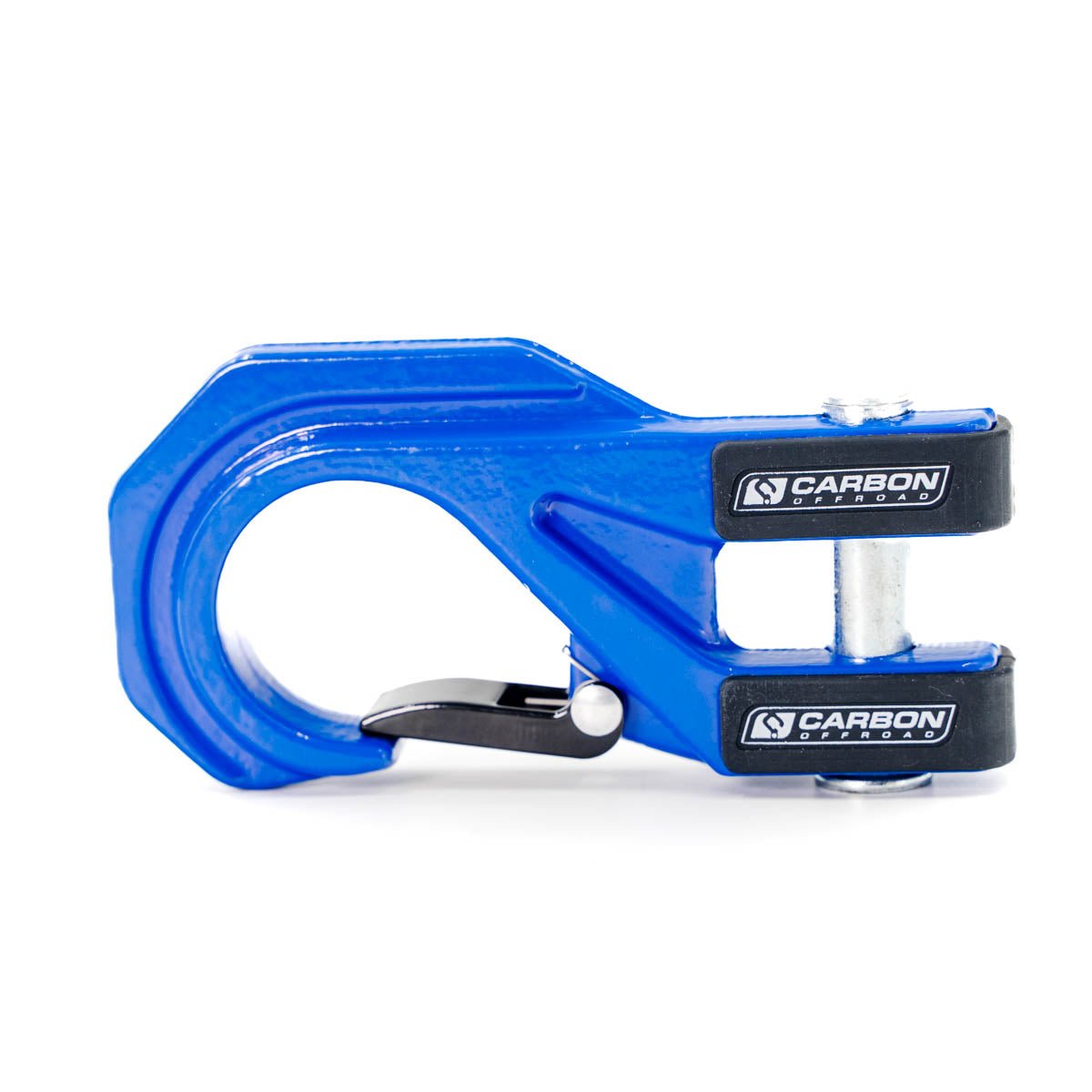 Carbon Offroad blue winch hook