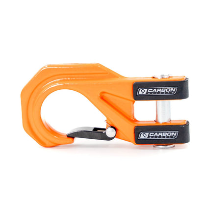 Carbon Offroad orange winch hook