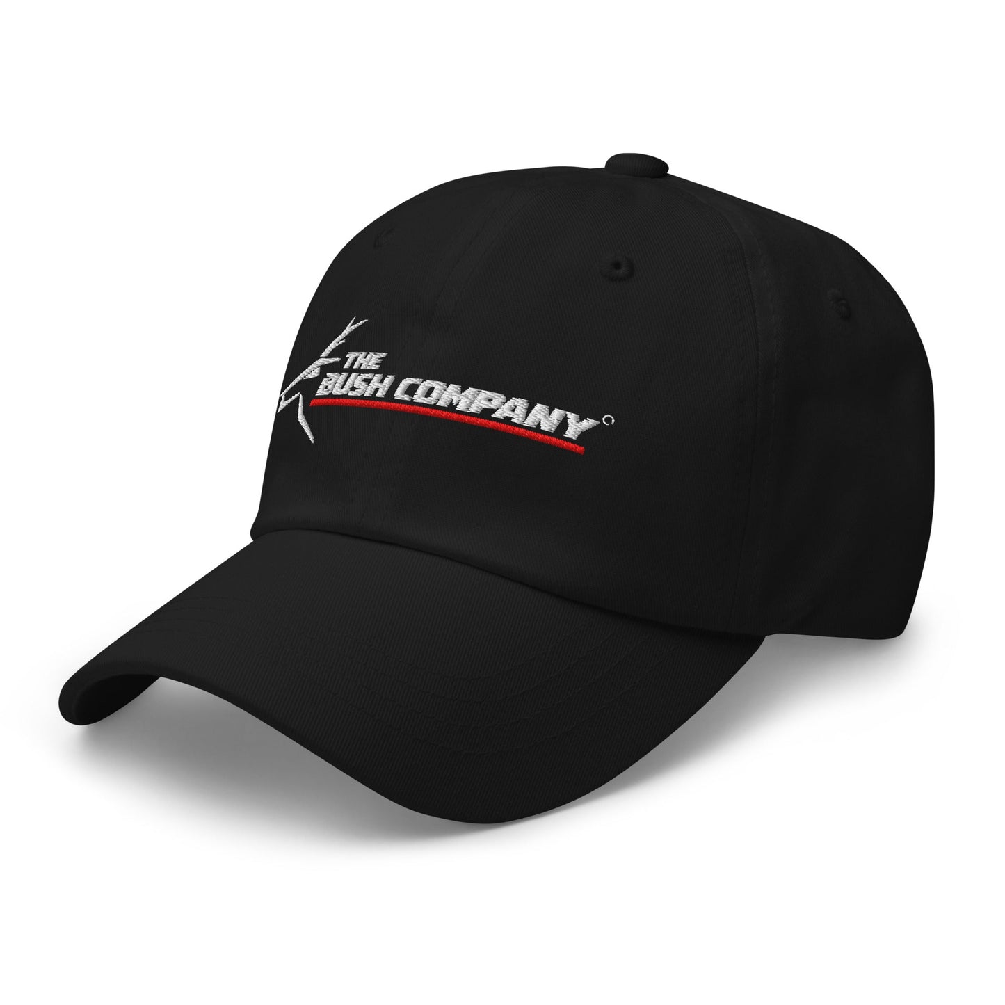 Baseball Cap - Adjustable Buckle - White Logo