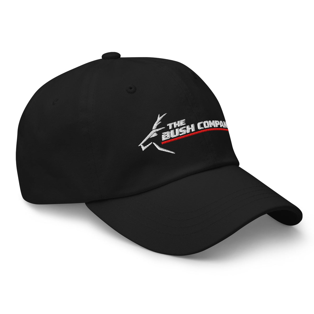 Baseball Cap - Adjustable Buckle - White Logo