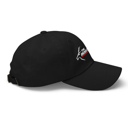 Baseball Cap - Adjustable Buckle - White Logo