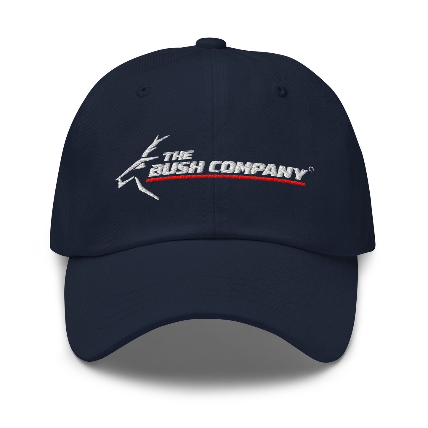 Baseball Cap - Adjustable Buckle - White Logo