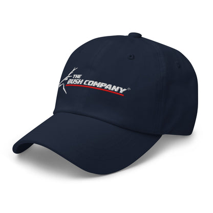 Baseball Cap - Adjustable Buckle - White Logo