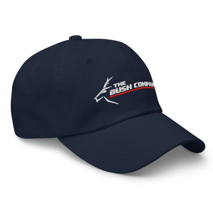 Baseball Cap - Adjustable Buckle - White Logo