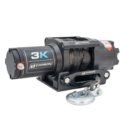 Carbon 3.0k 3000lb ATV - Trailer Winch