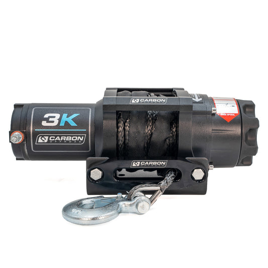 Carbon 3.0k 3000lb ATV - Trailer Winch