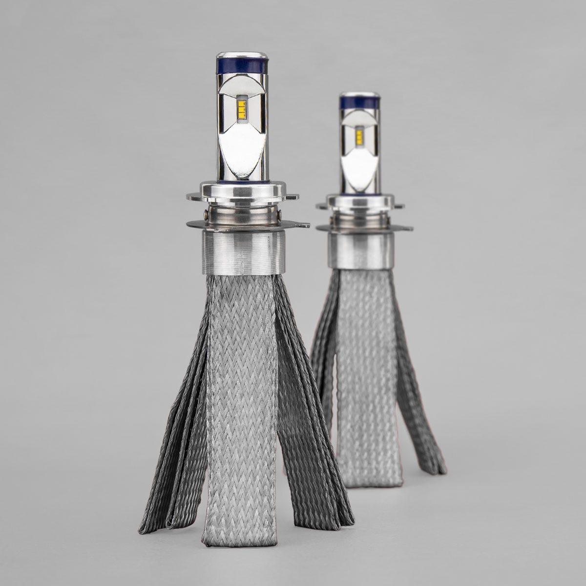 H7-3 Copper Head LED Headlight Globes (Pair)