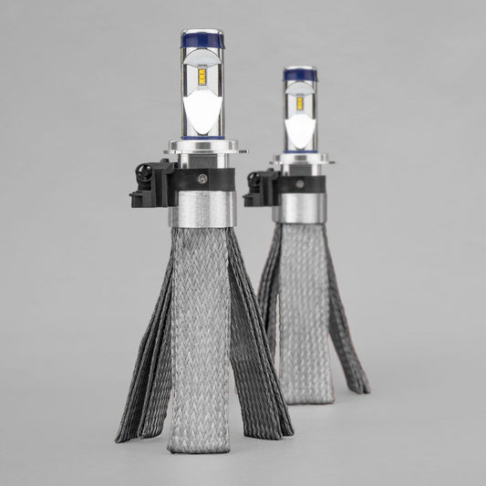 H7-5 Copper Head LED Headlight Globes (Pair)