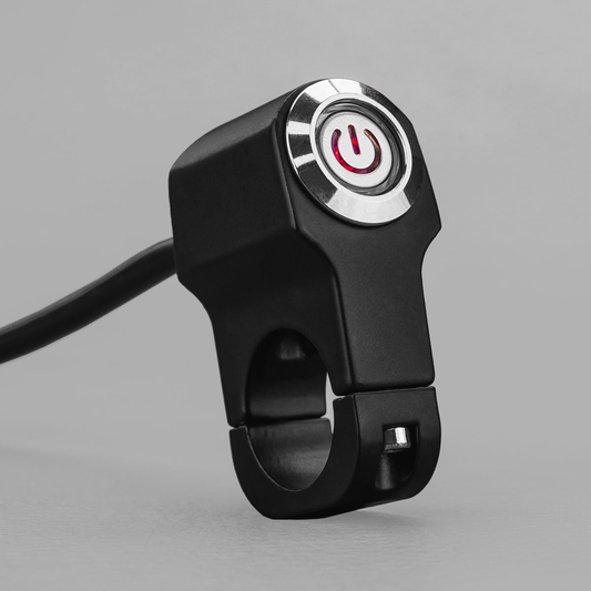 Motorcycle LED Light Switch Handlebar Mount