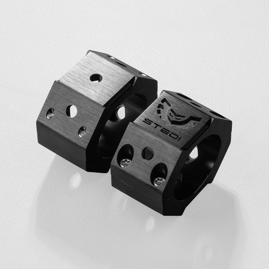 HEX Bull Bar Tube Mounting Brackets