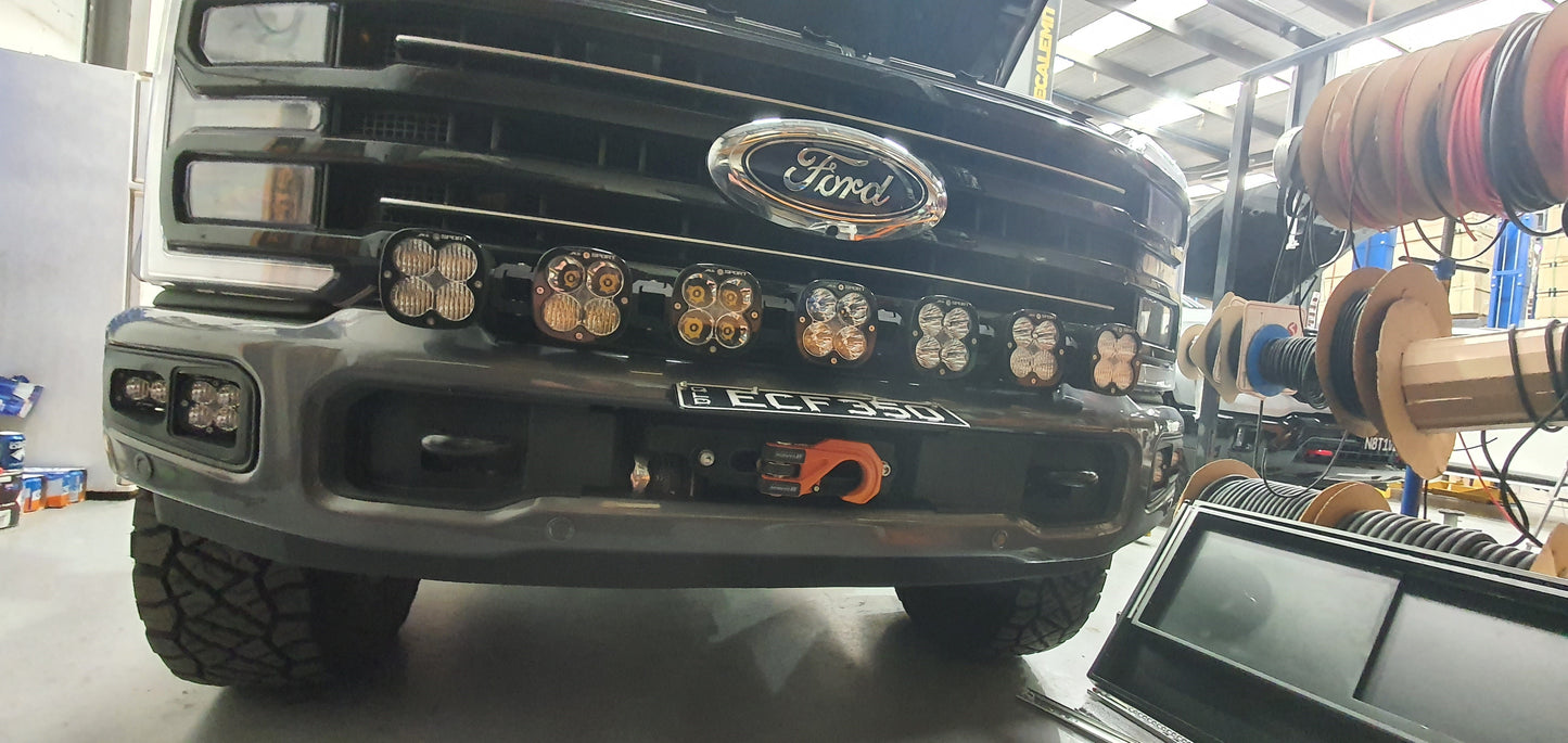 hidden winch mount to suit Ford F250 / F350 / F450 / F550 - 2024 Onwards