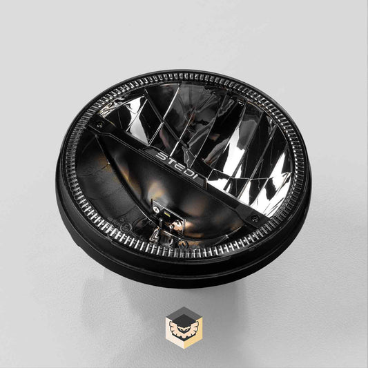 Homage 7 Inch LED Headlight - Black (3000K)