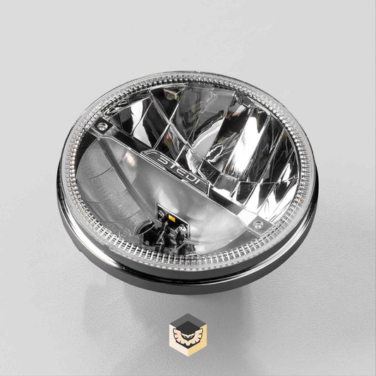 Homage 7 Inch LED Headlight - Chrome (3000K)