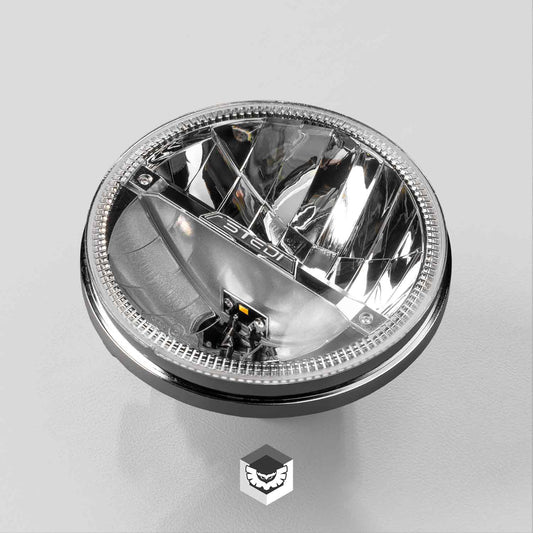 Homage 7 Inch LED Headlight - Chrome (5700K)