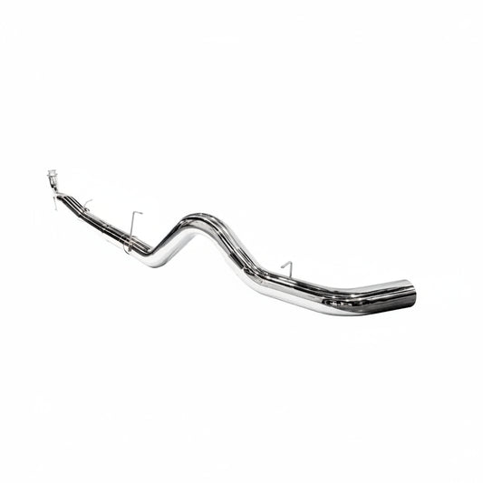 2020-2026 Chev 2500 5" Downpipe Back Exhaust -NO Muffler - POLISHED