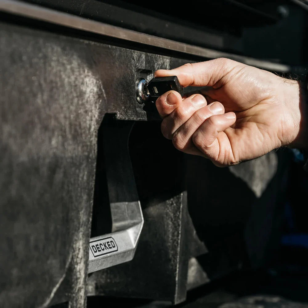 DECKED Drawer System Locks