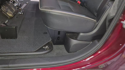 RAM DT 1500 Rear Under‑Seat Storage – Power System Mount & Heavy‑Duty Storage