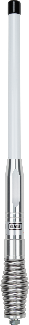 GME AE4704 580mm Heavy Duty Fibreglass Radome Antenna, AS004 Spring (2.1dBi Gain) - White