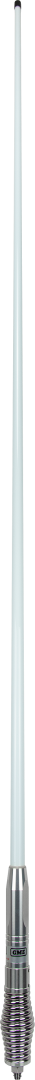 GME AE4706 2100mm Heavy Duty Fibreglass Radome Antenna, AS004 Spring (8.1dBi Gain) - White