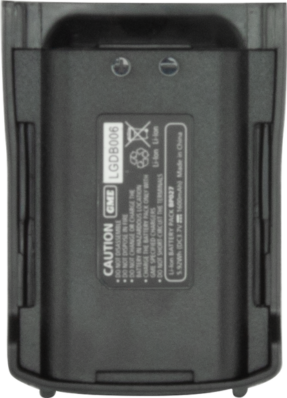 GME BP027 Battery Pack - Suit TX675 / TX677