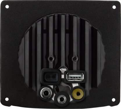 GME GR350BTB AM/FM IP54 Compact Marine Stereo with Bluetooth - Black