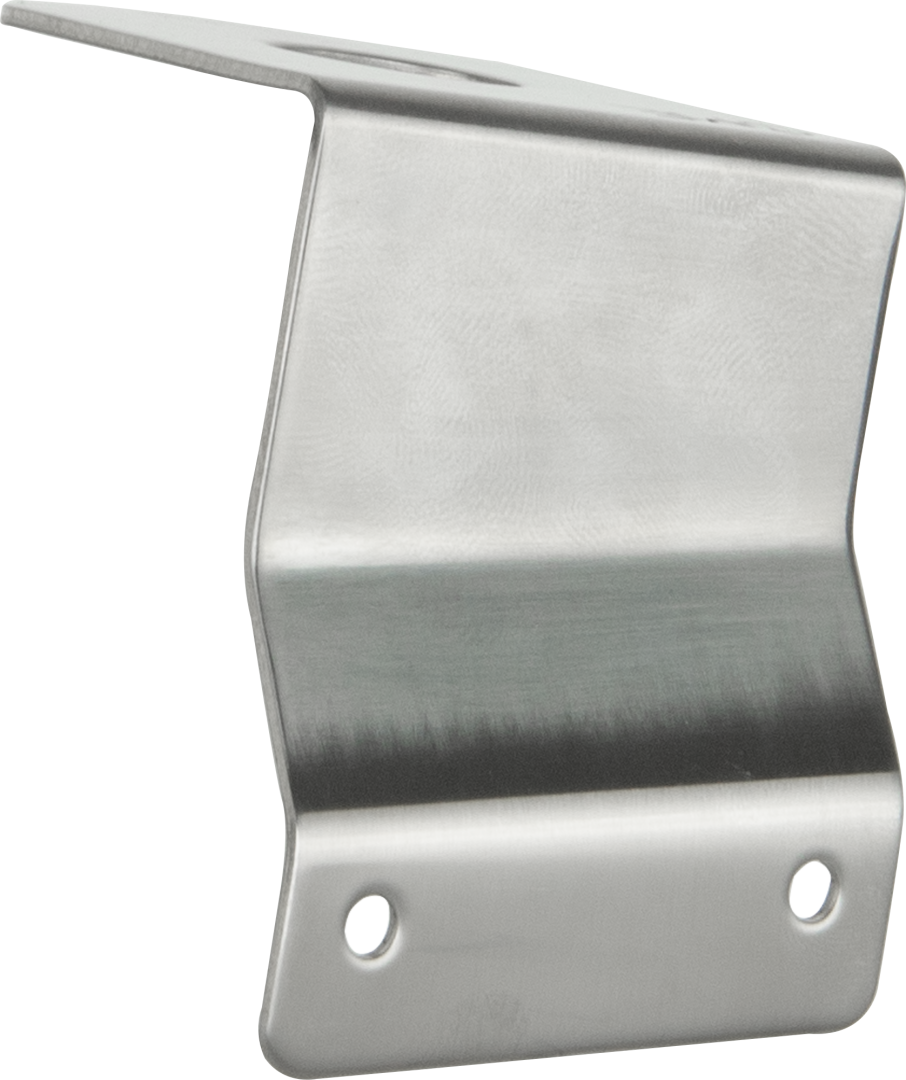 GME MB017 1.5mm Ford Falcon & Territory "L" Bracket - Driver Side - Stainless Steel