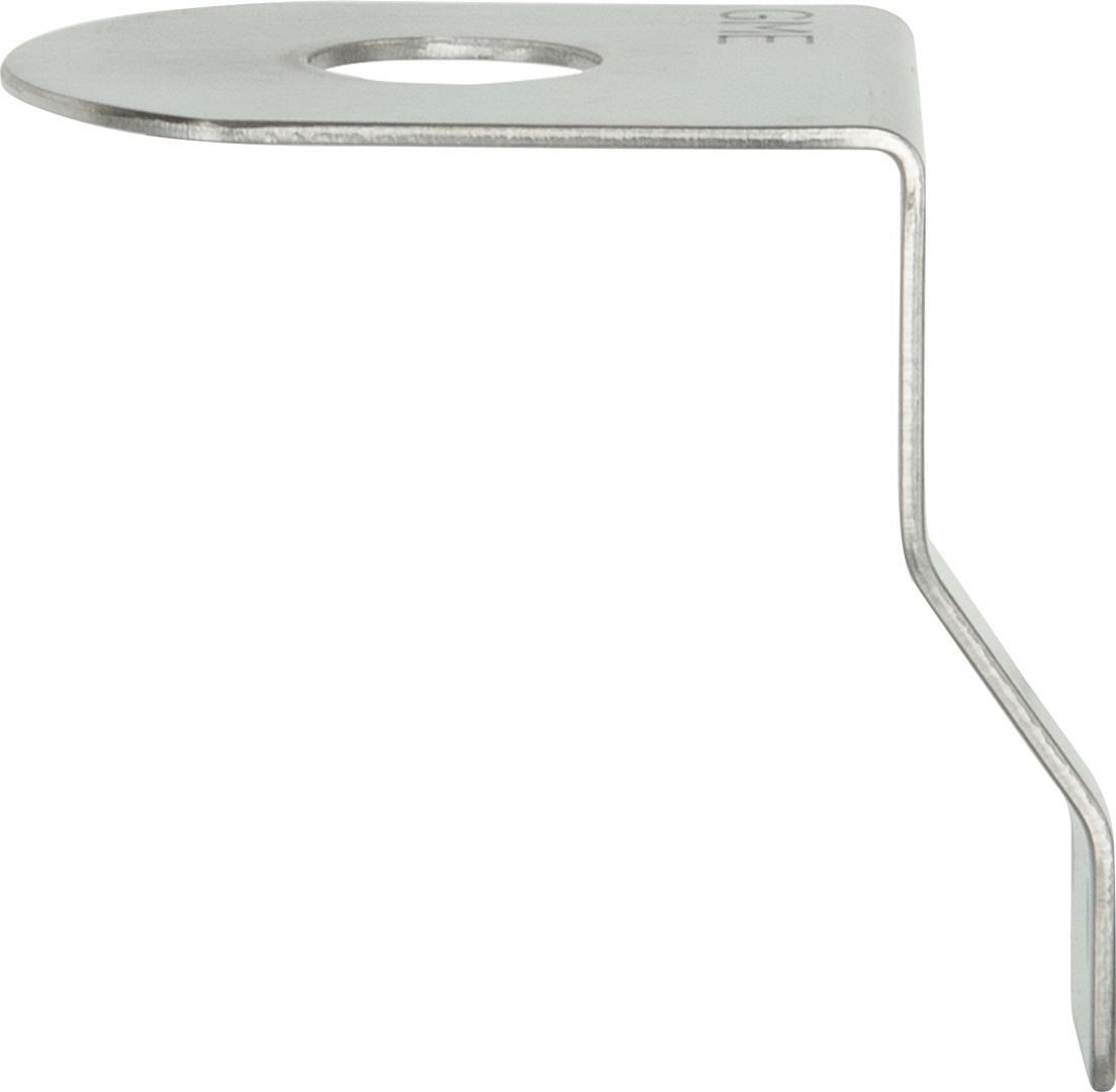 GME MB018 1.5mm Ford Falcon & Territory "L" Bracket - Passenger Side - Stainless Steel