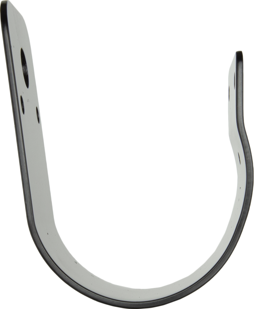 GME MB105B 76mm Wrap Around Bull Bar Bracket- Black