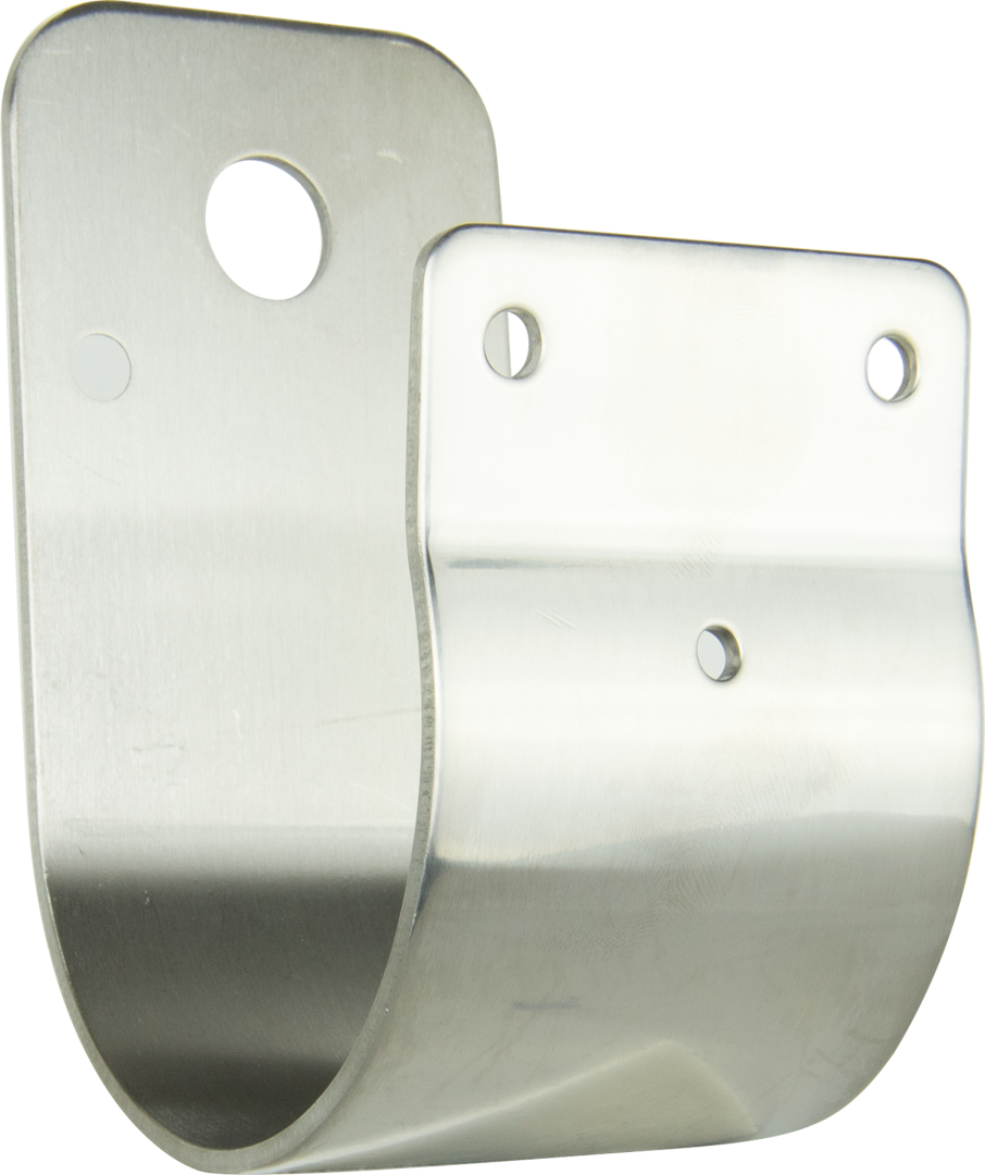 GME MB105SS 76mm Wrap Around Bull Bar Bracket- Stainless Steel