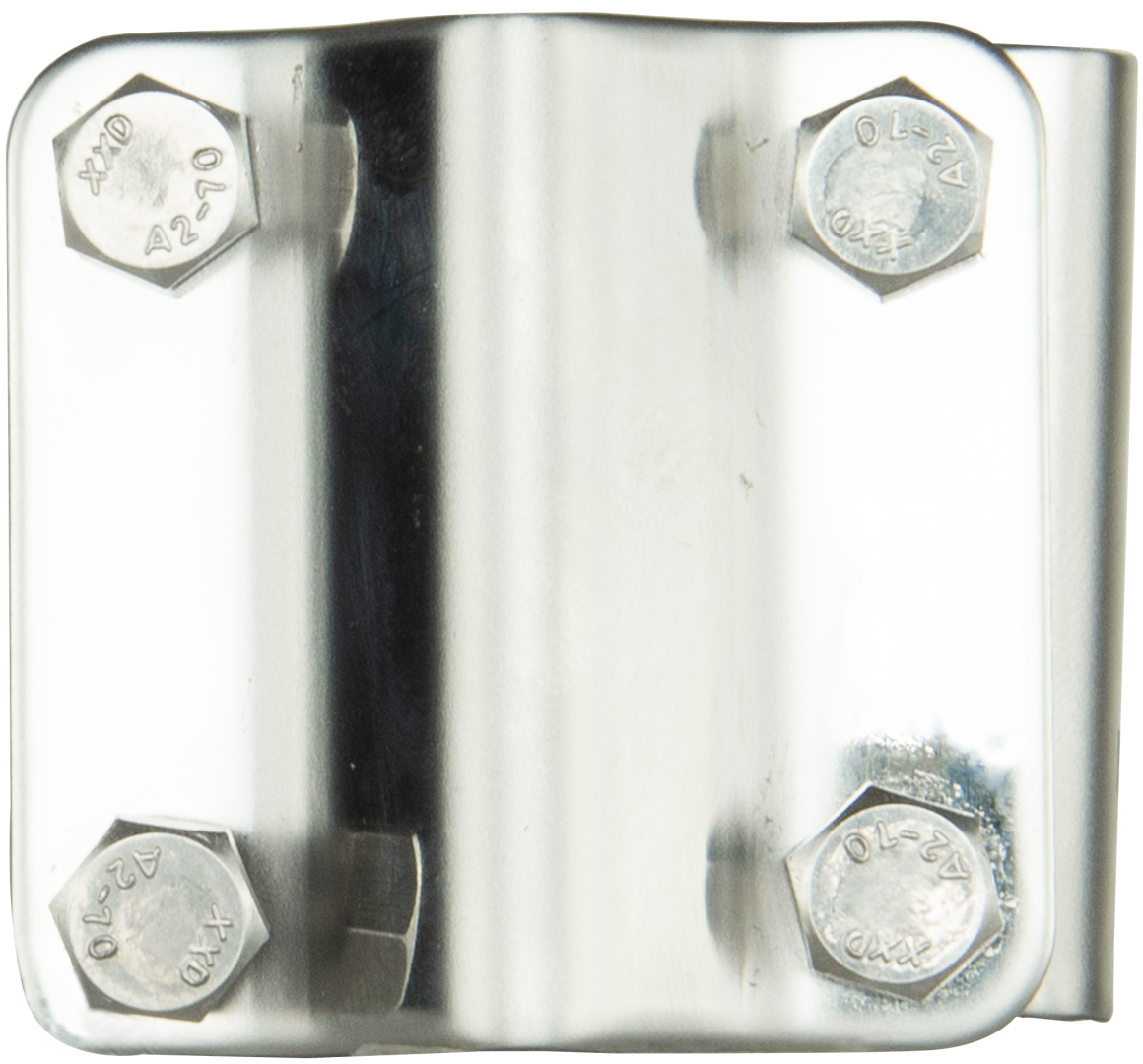 GME MB411SS 2.5mm Mirror Mount with cable slot - Stainless Steel