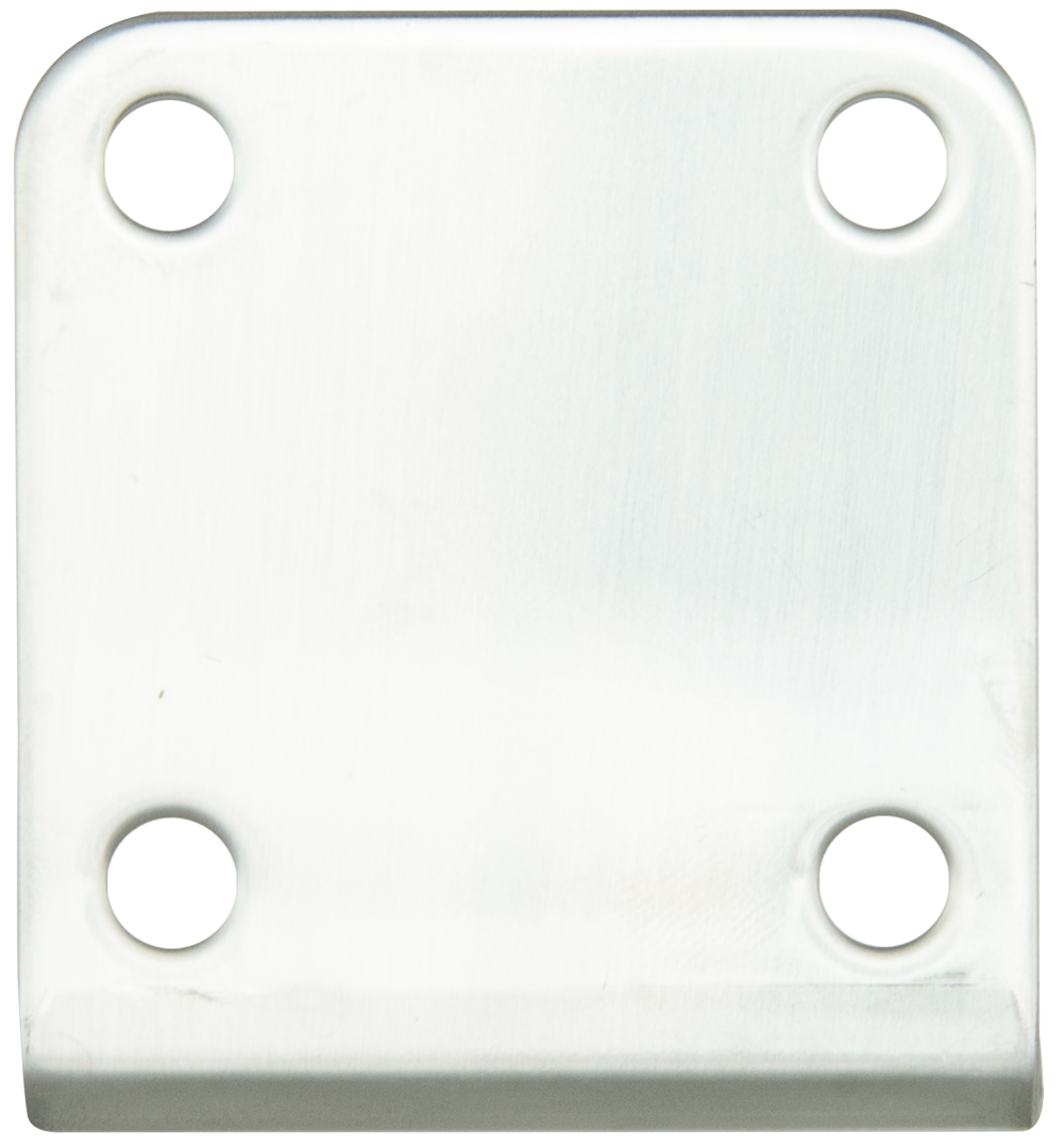 GME MB415SS 2.5mm "L" Bracket with cable slot - Stainless Steel