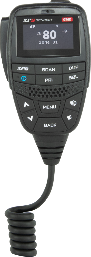 GME MC664B-M OLED Controller Microphone with Magnetic Bollard- Suit XRS Series