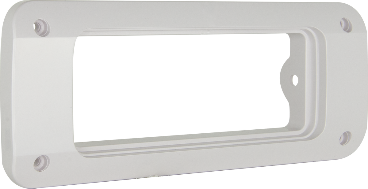 GME MK011W Large Flush Mount Bracket - Suit GX400 / GX700 - White