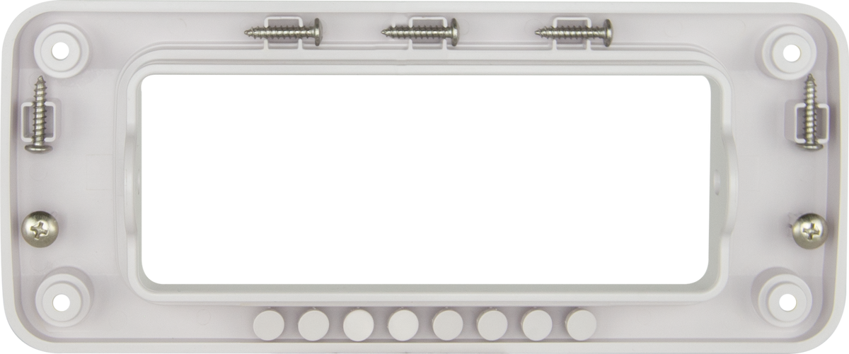 GME MK008W Flush Mount Bracket - Suit GX400 / GX700 - White