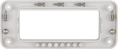 GME MK011W Large Flush Mount Bracket - Suit GX400 / GX700 - White
