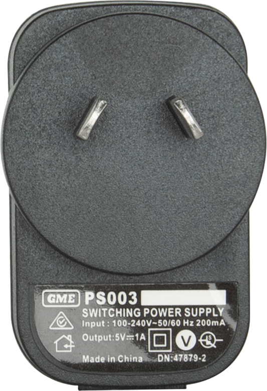 GME PS003 AC USB Power Adapter - Suit TX665 / TX667 / TX675 / TX677