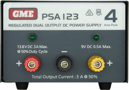 GME PSA123 Regulated Power Supply (4 Amp Peak)