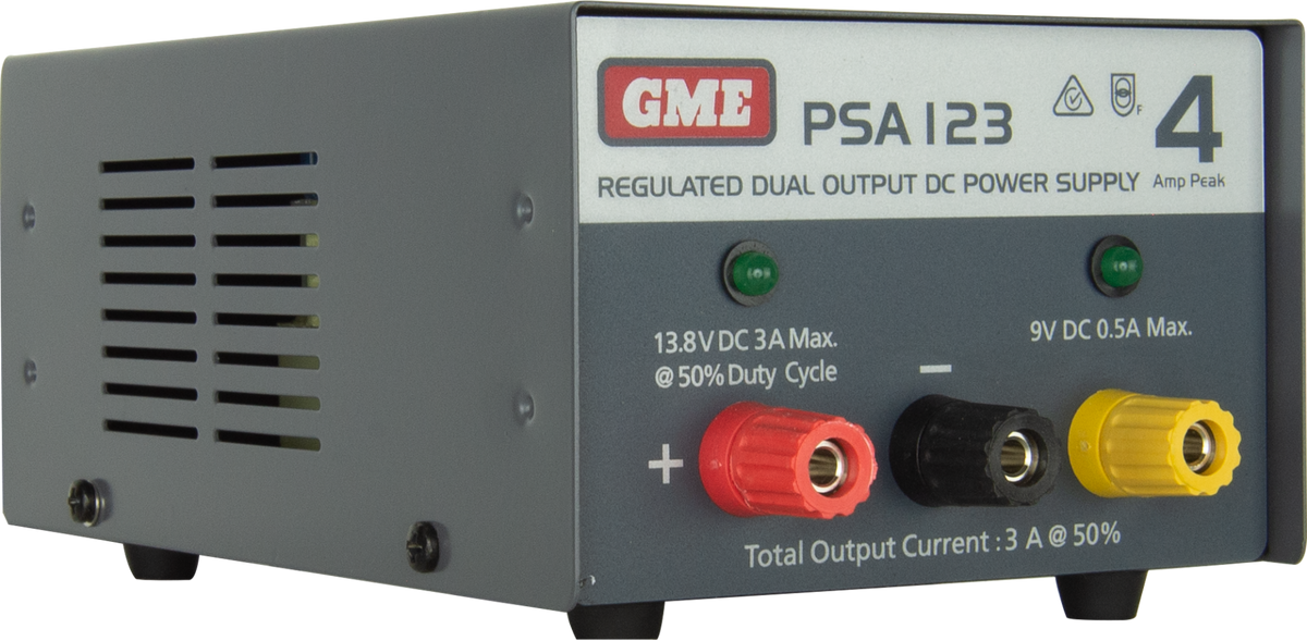 GME PSA123 Regulated Power Supply (4 Amp Peak)