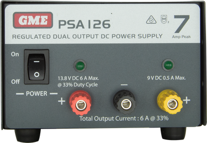 GME PSA126 Regulated Power Supply (7 Amp Peak)