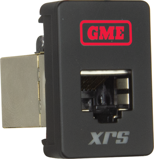GME XRS-RJ45R1 RJ45 Pass-Through Adaptor - Type 1 (Red)