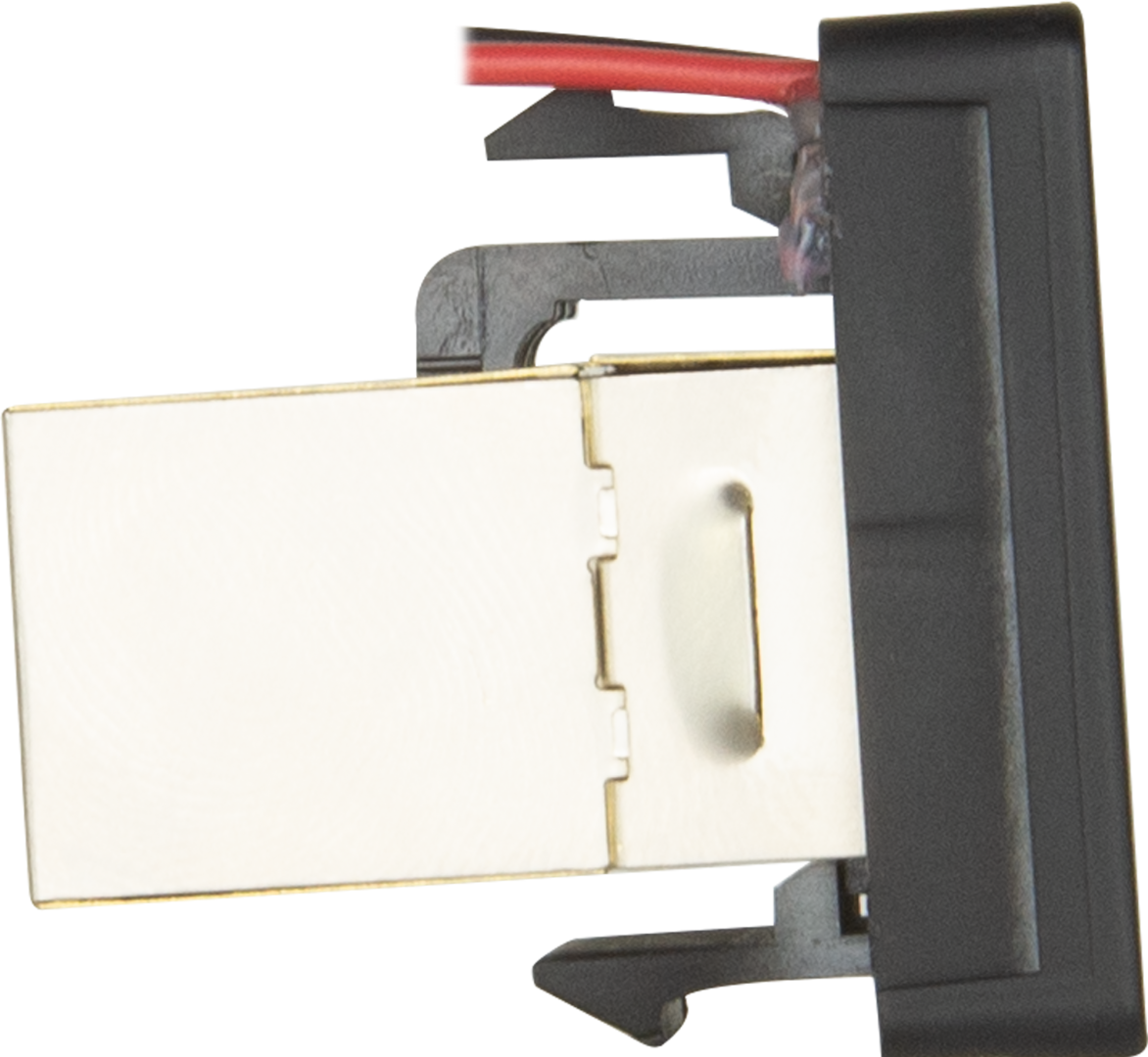 GME XRS-RJ45R1 RJ45 Pass-Through Adaptor - Type 1 (Red)