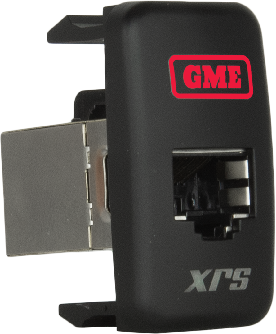 GME XRS-RJ45R2 RJ45 Pass-Through Adaptor - Type 2 (Red)