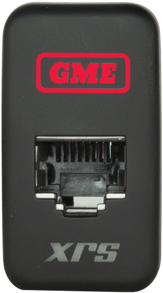 GME XRS-RJ45R2 RJ45 Pass-Through Adaptor - Type 2 (Red)