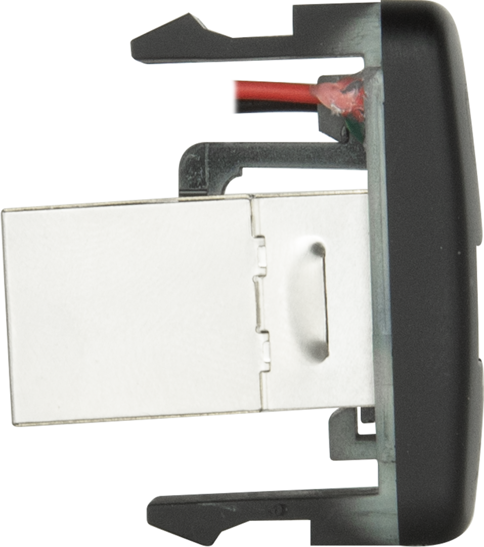 GME XRS-RJ45R2 RJ45 Pass-Through Adaptor - Type 2 (Red)