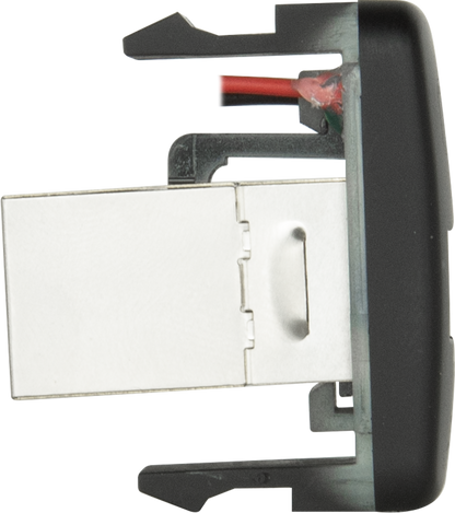 GME XRS-RJ45R2 RJ45 Pass-Through Adaptor - Type 2 (Red)