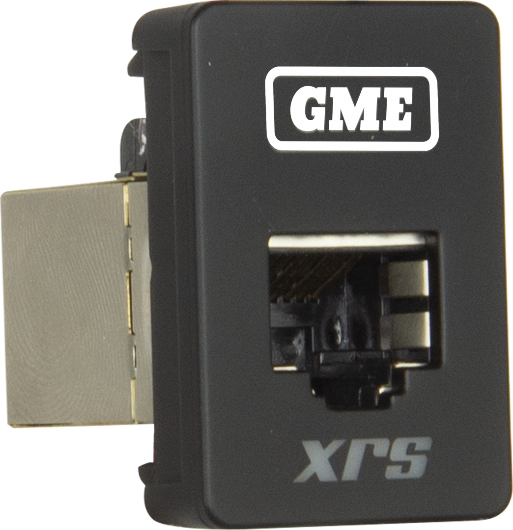 GME XRS-RJ45W1 RJ45 Pass-Through Adaptor - Type 1 (White)