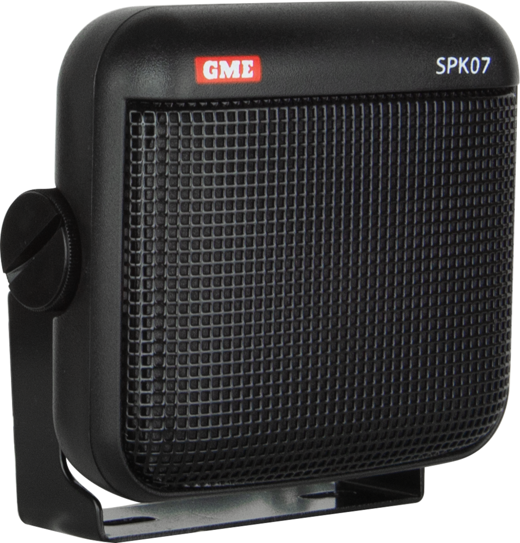 GME SPK07 8 Ohm Dust / Water Resistant Extension Speaker with Lead & Plug - Black