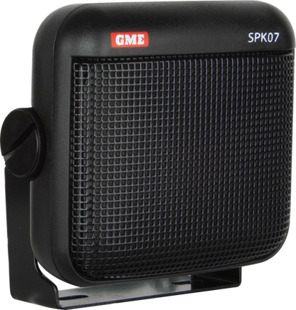 GME SPK07 8 Ohm Dust / Water Resistant Extension Speaker with Lead & Plug - Black