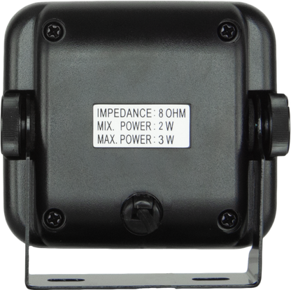 GME SPK07 8 Ohm Dust / Water Resistant Extension Speaker with Lead & Plug - Black